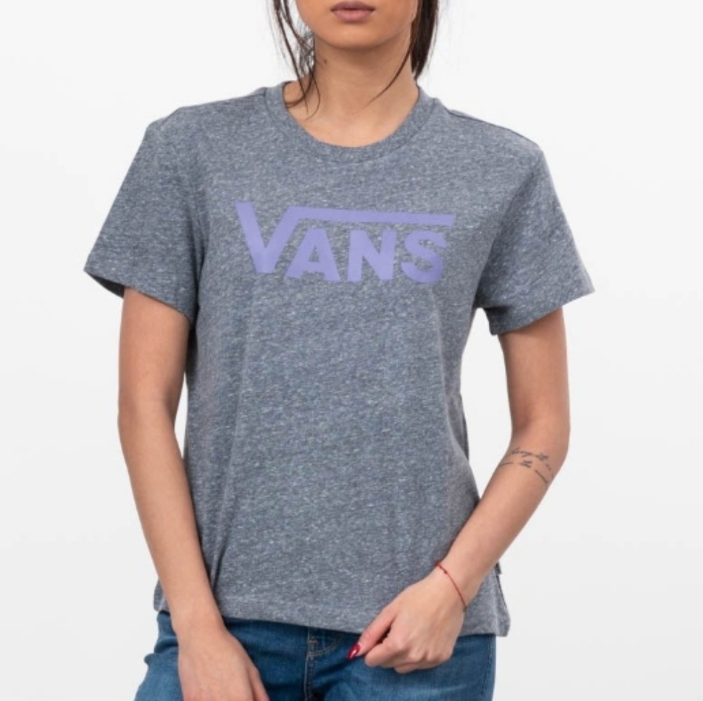 Vans T Shirt Gray Purple 🩶💜